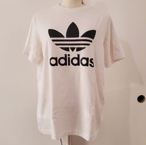 Adidas White Logo T-shirt